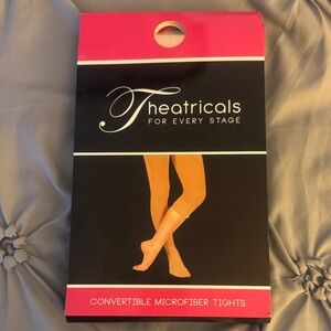 Theatricals Convertible Microfiber Tights - Tan